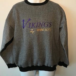 Mens M Minnesota Vikings NFL Embroidered Sweater.